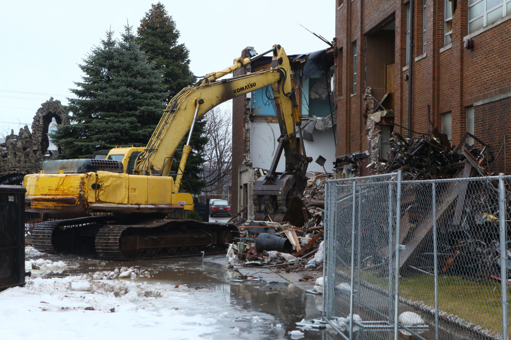 Immaculate Conception Church demolition